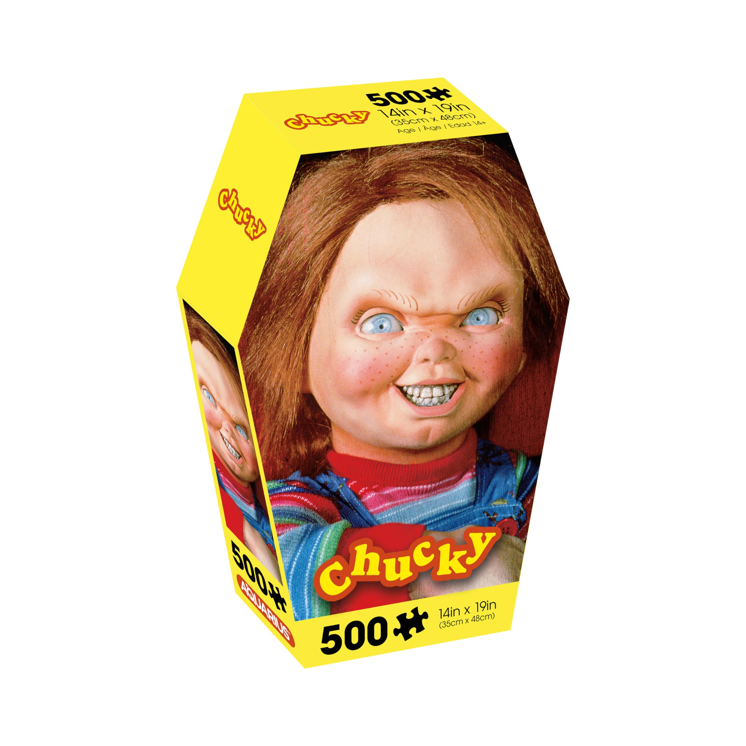 Foto 1 | Puzzle Aquarius Chucky Soy Tu Amigo 500 Piezas - Venta Internacional.