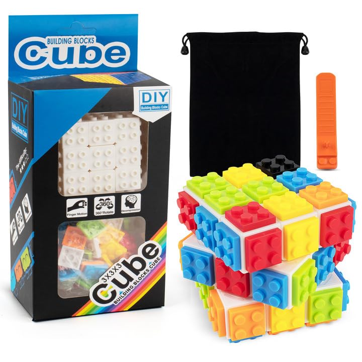 Bloques de Construcción Speed Cube Toy D-fantix 3x3x3 - Venta Internacional