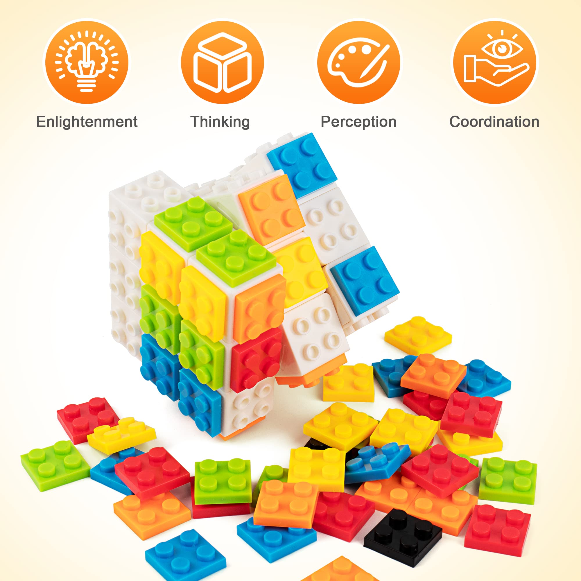 Foto 4 pulgar | Bloques de Construcción Speed Cube Toy D-fantix 3x3x3 - Venta Internacional