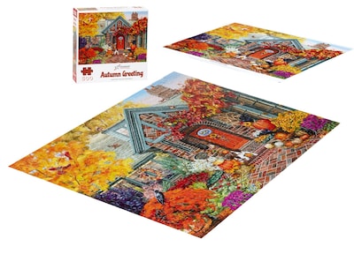Foto 1 | Rompecabezas Vermont Christmas Company Autumn Greeting 500 piezas - Venta Internacional