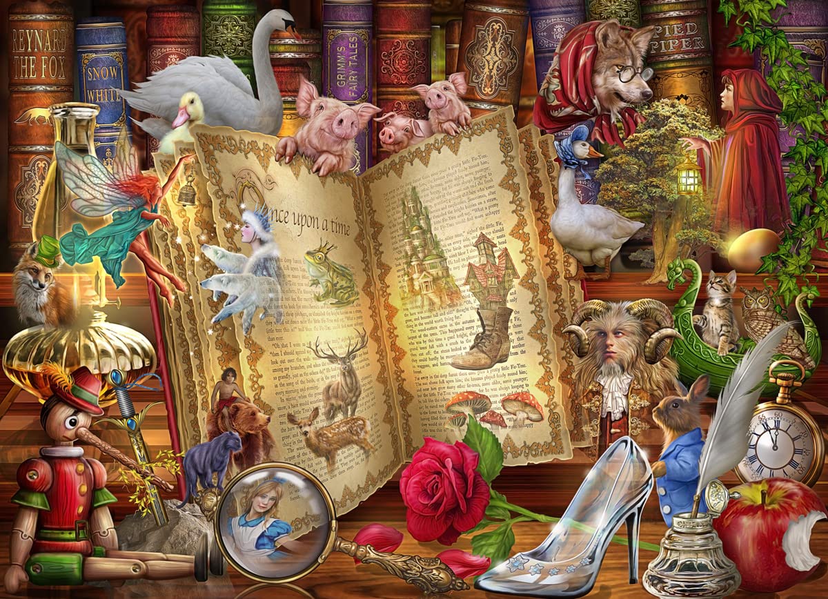 Foto 2 | Rompecabezas Vermont Christmas Company Story Time 1000 Piezas - Venta Internacional