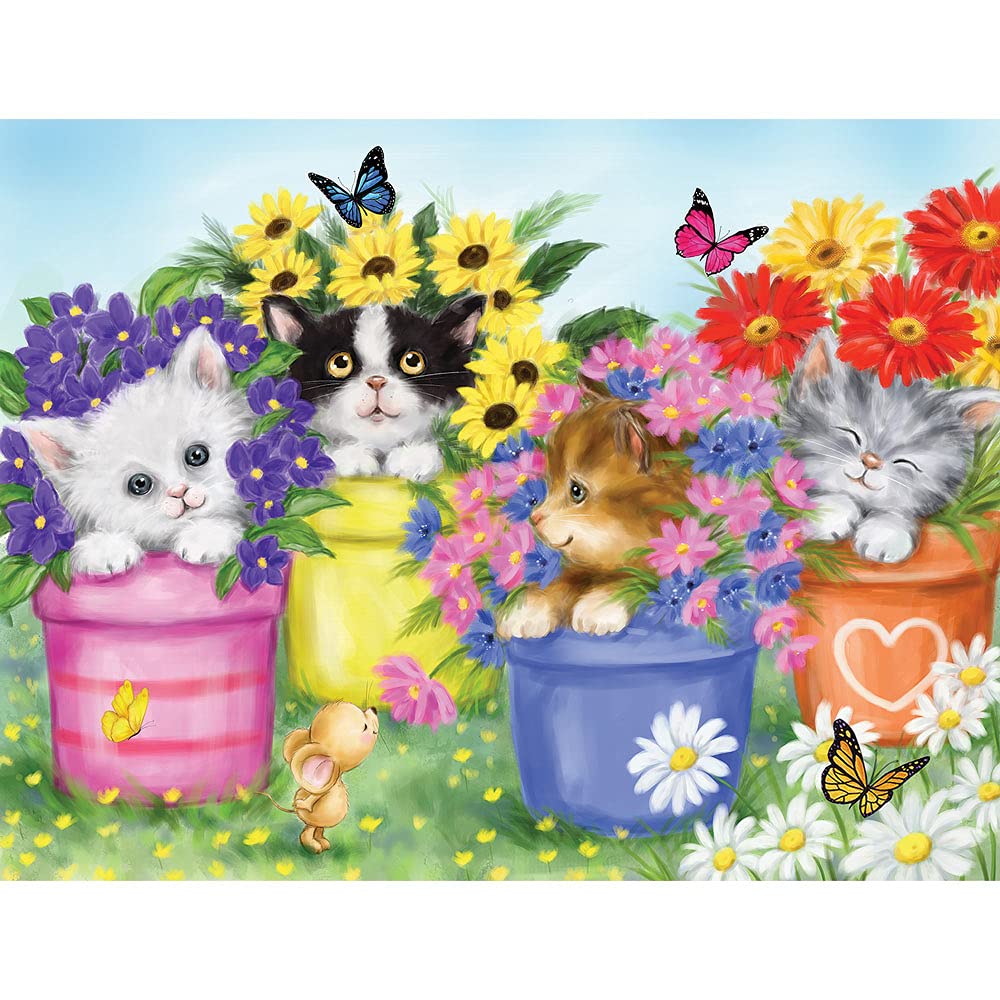 Rompecabezas Gatos en Macetas 200 Piezas - Venta Internacional