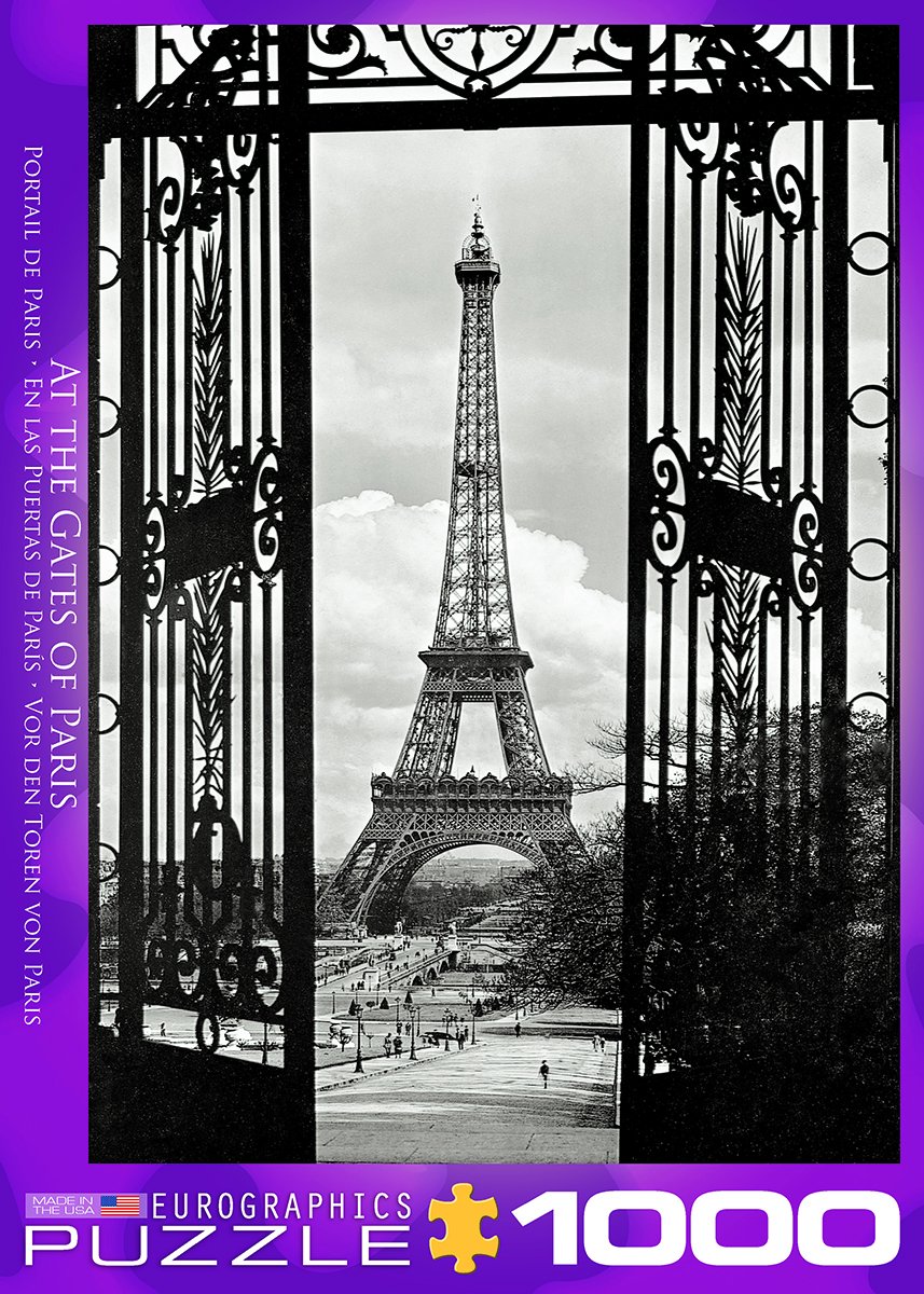 Foto 5 pulgar | Rompecabezas Eurographics At The Gates Of Paris 1000 Piezas - Venta Internacional