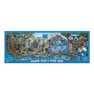 Foto 3 | Puzzle Youthefan Nfl Detroit Lions Game Day At The Zoo, 500 Unidades - Venta Internacional.