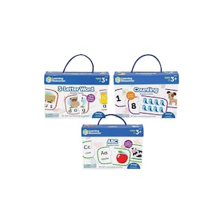Foto 1 | Tarjetas De Rompecabezas, Recursos De Aprendizaje, Abecedario Preescolar, Conteo, 3 O Más - Venta Internacional.