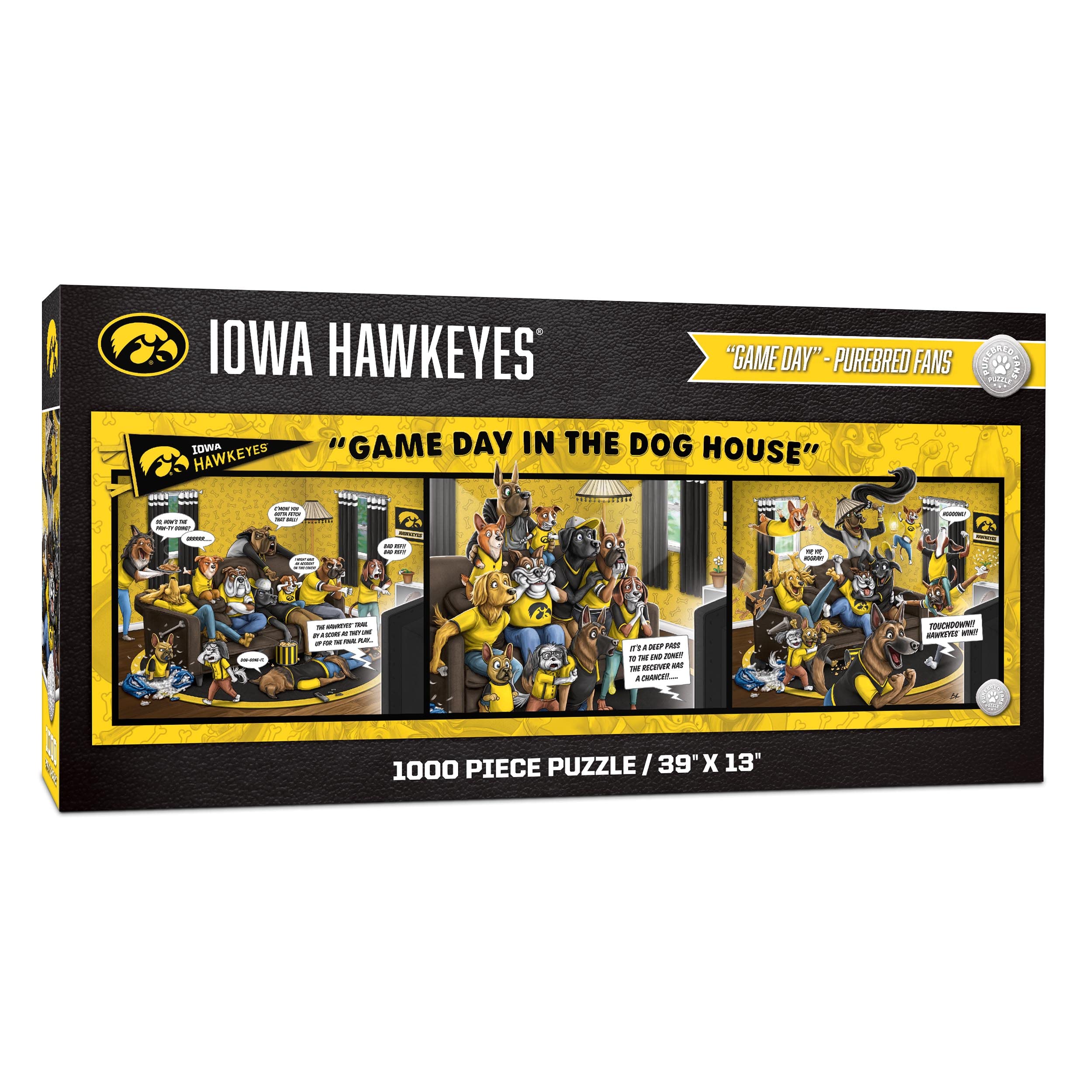 Puzzle Youthefan Ncaa Iowa Hawkeyes Game Day En The Dog House - Venta Internacional.