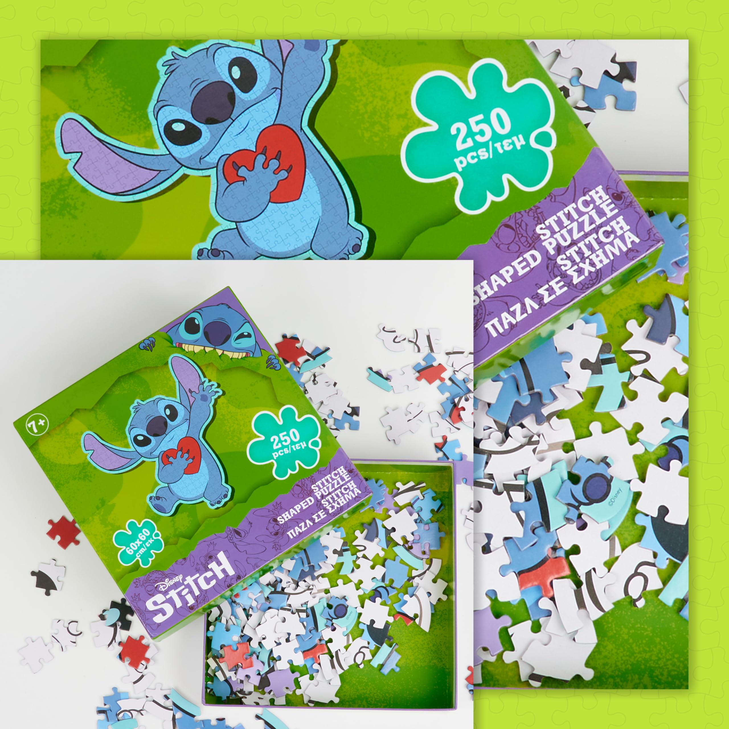 Foto 5 pulgar | Rompecabezas Disney Stitch 250 Piezas Para Niños, Adolescentes Y Adultos Mayores De 7 Años - Venta Internacional.