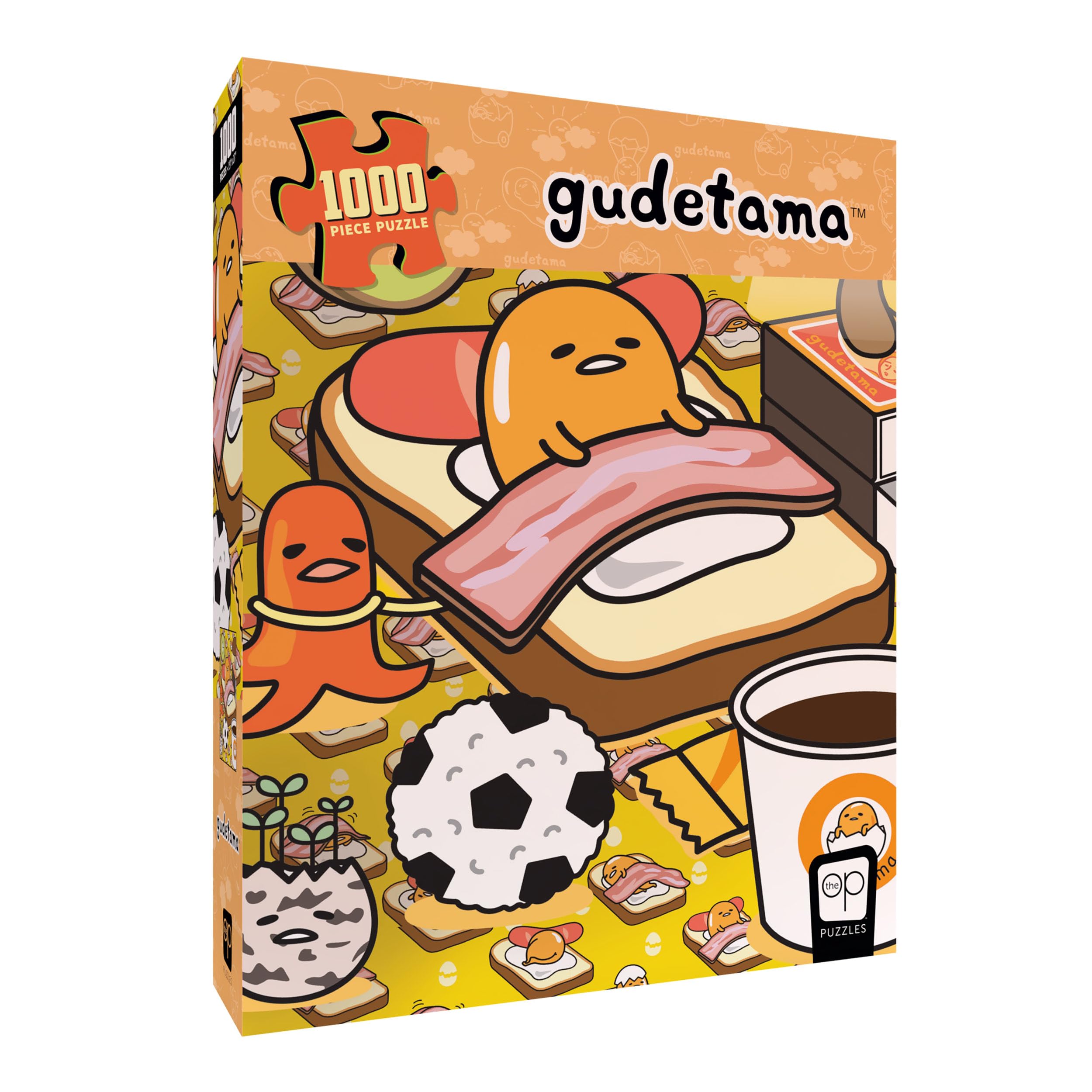 Foto 2 pulgar | Puzle Usapoly Gudetama «work From Bed» 1000 Piezas - Venta Internacional.