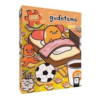 Foto 1 | Puzle Usapoly Gudetama «work From Bed» 1000 Piezas - Venta Internacional.