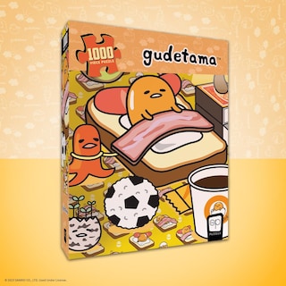 Foto 5 | Puzle Usapoly Gudetama «work From Bed» 1000 Piezas - Venta Internacional.