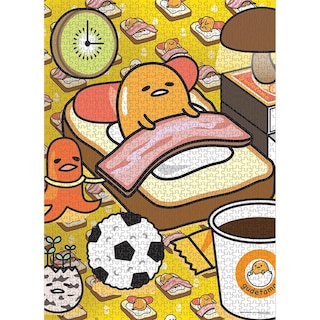 Foto 6 | Puzle Usapoly Gudetama «work From Bed» 1000 Piezas - Venta Internacional.