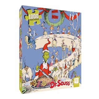 Foto 1 | Puzle Usaopoly Dr. Seuss Grinch Feast De 1000 Piezas - Venta Internacional.