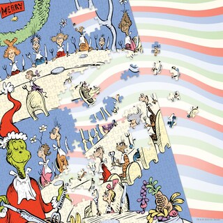 Foto 3 | Puzle Usaopoly Dr. Seuss Grinch Feast De 1000 Piezas - Venta Internacional.