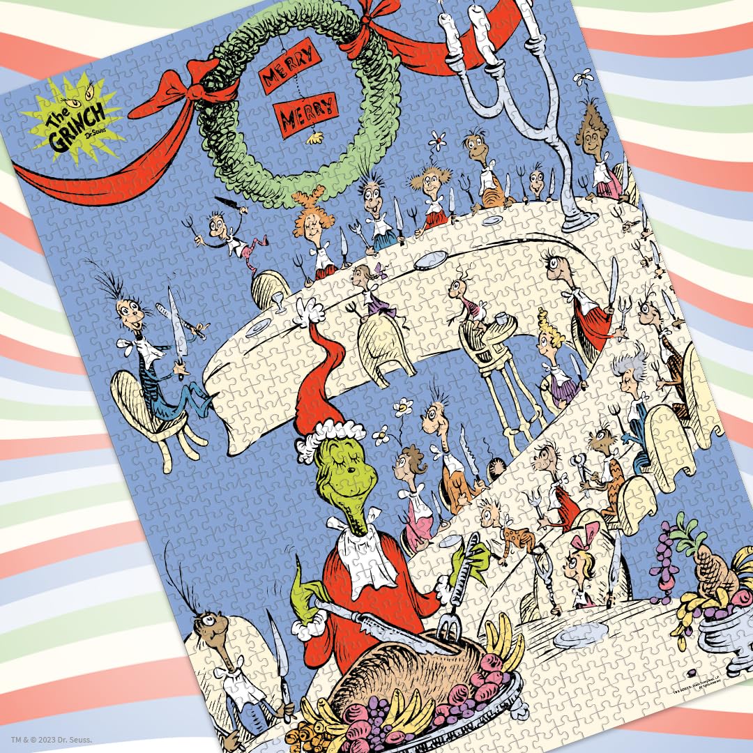 Foto 5 pulgar | Puzle Usaopoly Dr. Seuss Grinch Feast De 1000 Piezas - Venta Internacional.