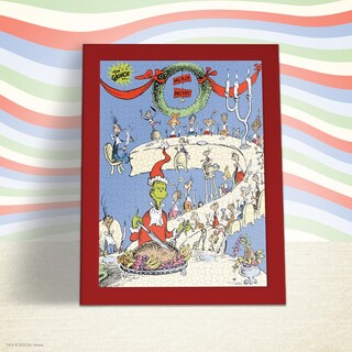 Foto 5 | Puzle Usaopoly Dr. Seuss Grinch Feast De 1000 Piezas - Venta Internacional.