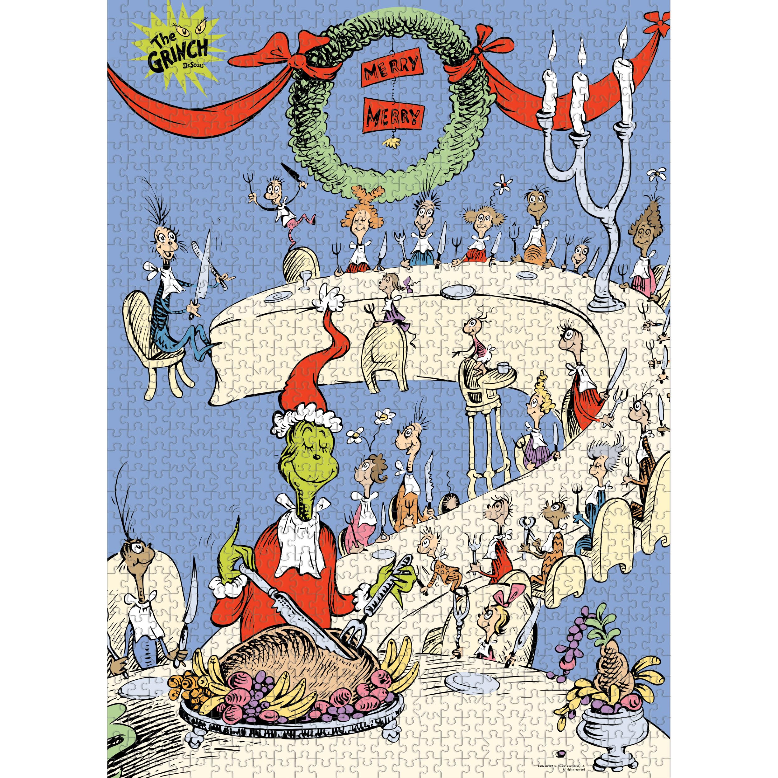 Foto 7 pulgar | Puzle Usaopoly Dr. Seuss Grinch Feast De 1000 Piezas - Venta Internacional.