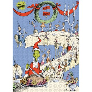 Foto 6 | Puzle Usaopoly Dr. Seuss Grinch Feast De 1000 Piezas - Venta Internacional.