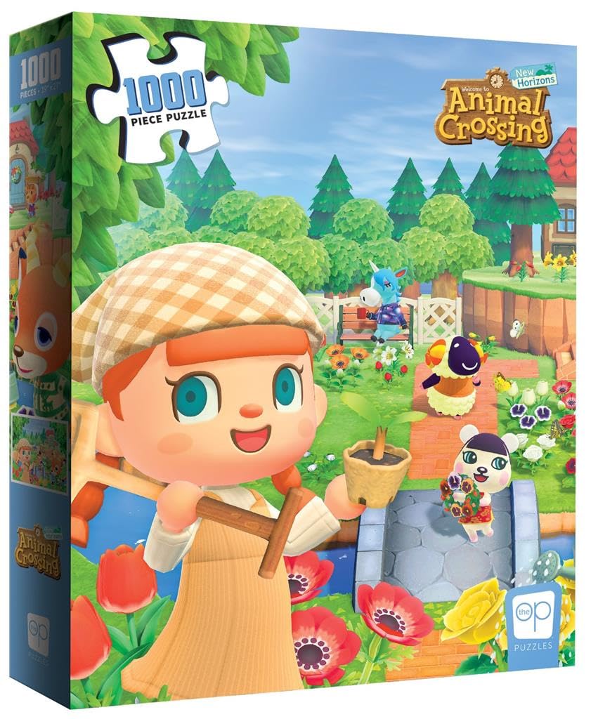 Foto 2 pulgar | Rompecabezas Usaopoly Animal Crossing New Horizons, 1000 Unidades - Venta Internacional.