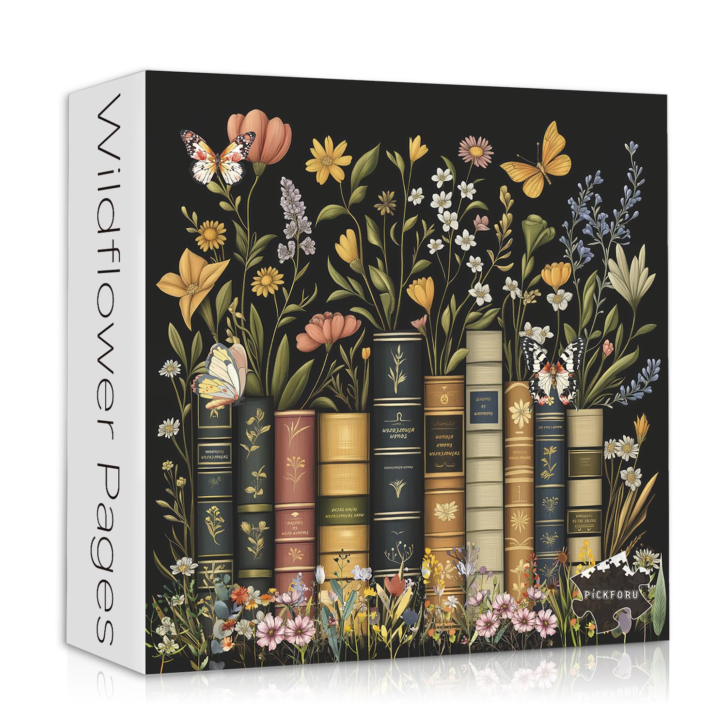 Foto 1 | Rompecabezas Pickforu Con Páginas De Flores Silvestres, 1000 Piezas, Para Adultos - Venta Internacional.