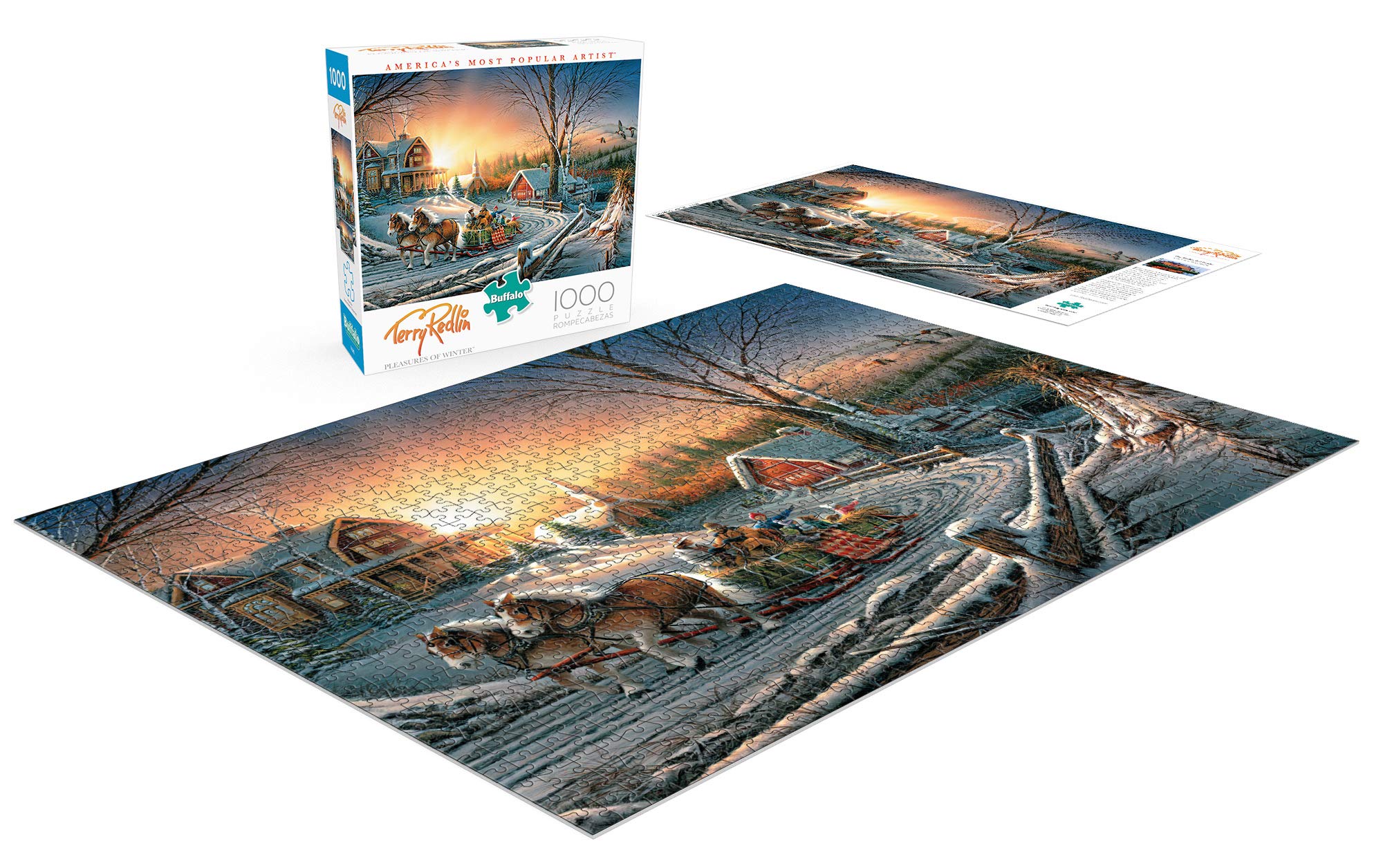 Foto 4 pulgar | Rompecabezas Buffalo Games Terry Redlin 1000 Piezas - Venta Internacional.