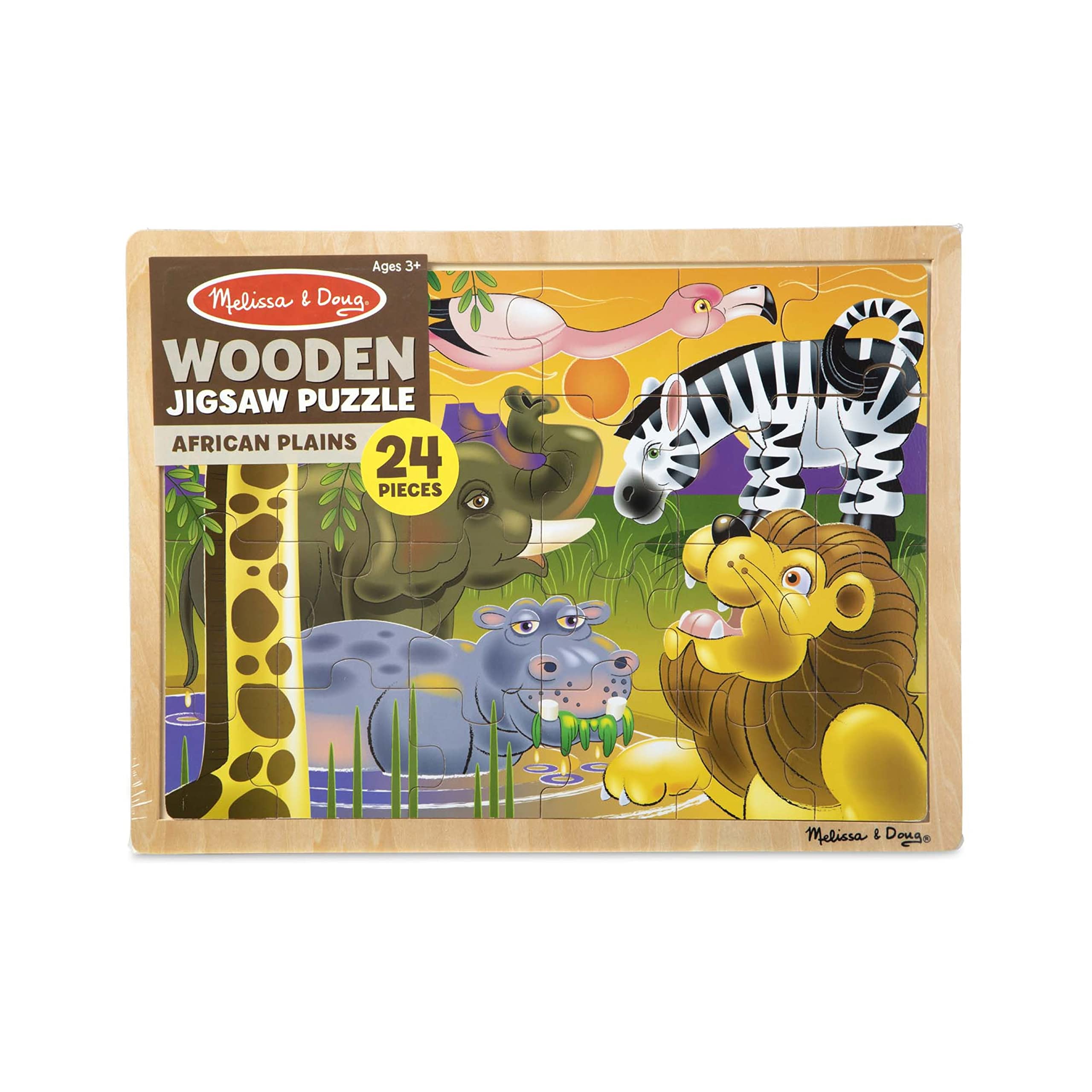Foto 4 pulgar | Rompecabezas Melissa & Doug African Plains Safari 24 Piezas - Venta Internacional.