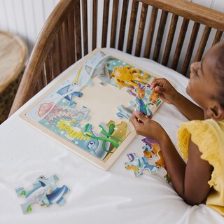 Foto 6 | Rompecabezas Melissa & Doug Under The Sea Ocean Animals 24 Piezas - Venta Internacional