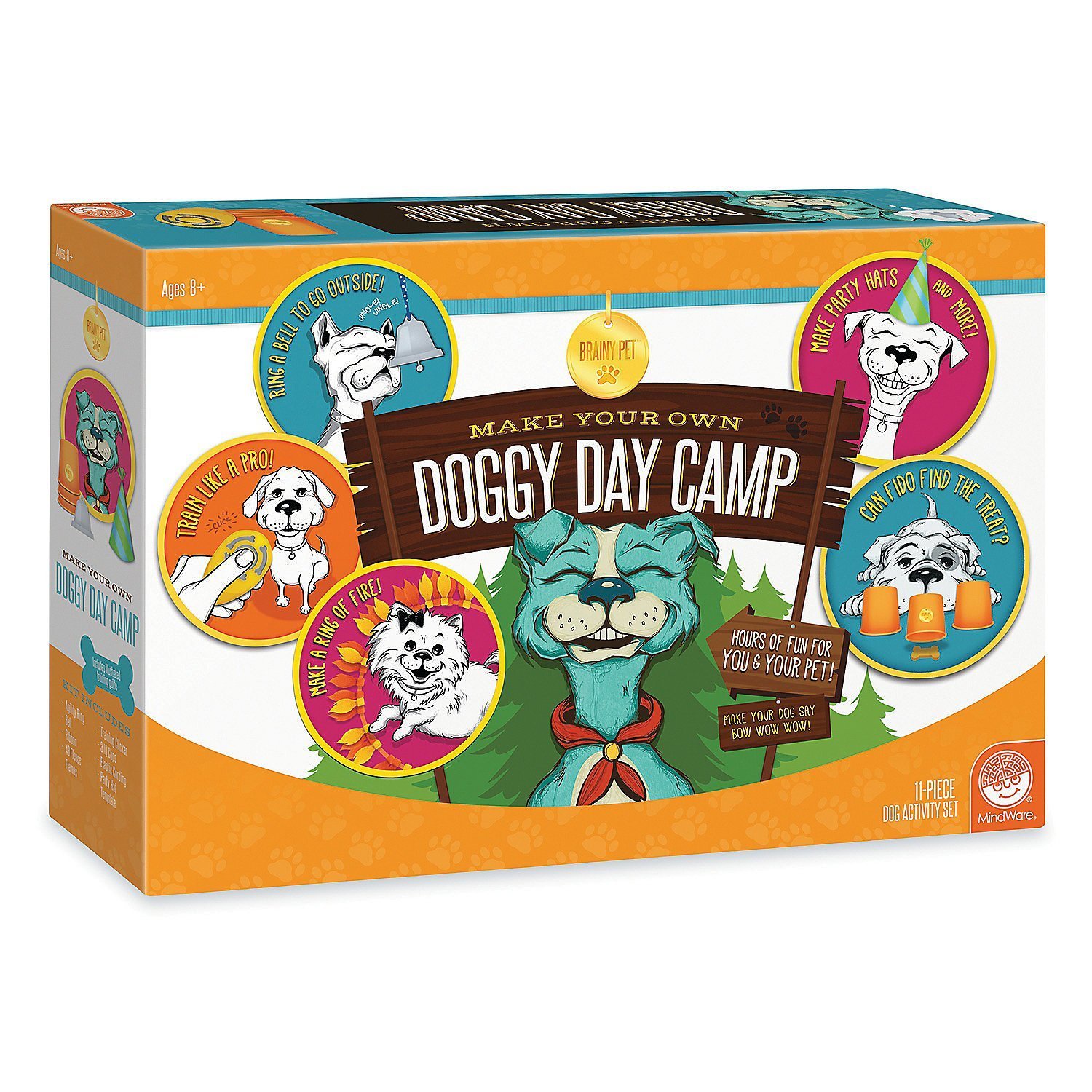 Foto 2 pulgar | Kit De Campamento Diurno Para Perros Mindware, Crea El Tuyo Con Una Guía De Entrenamiento - Venta Internacional.
