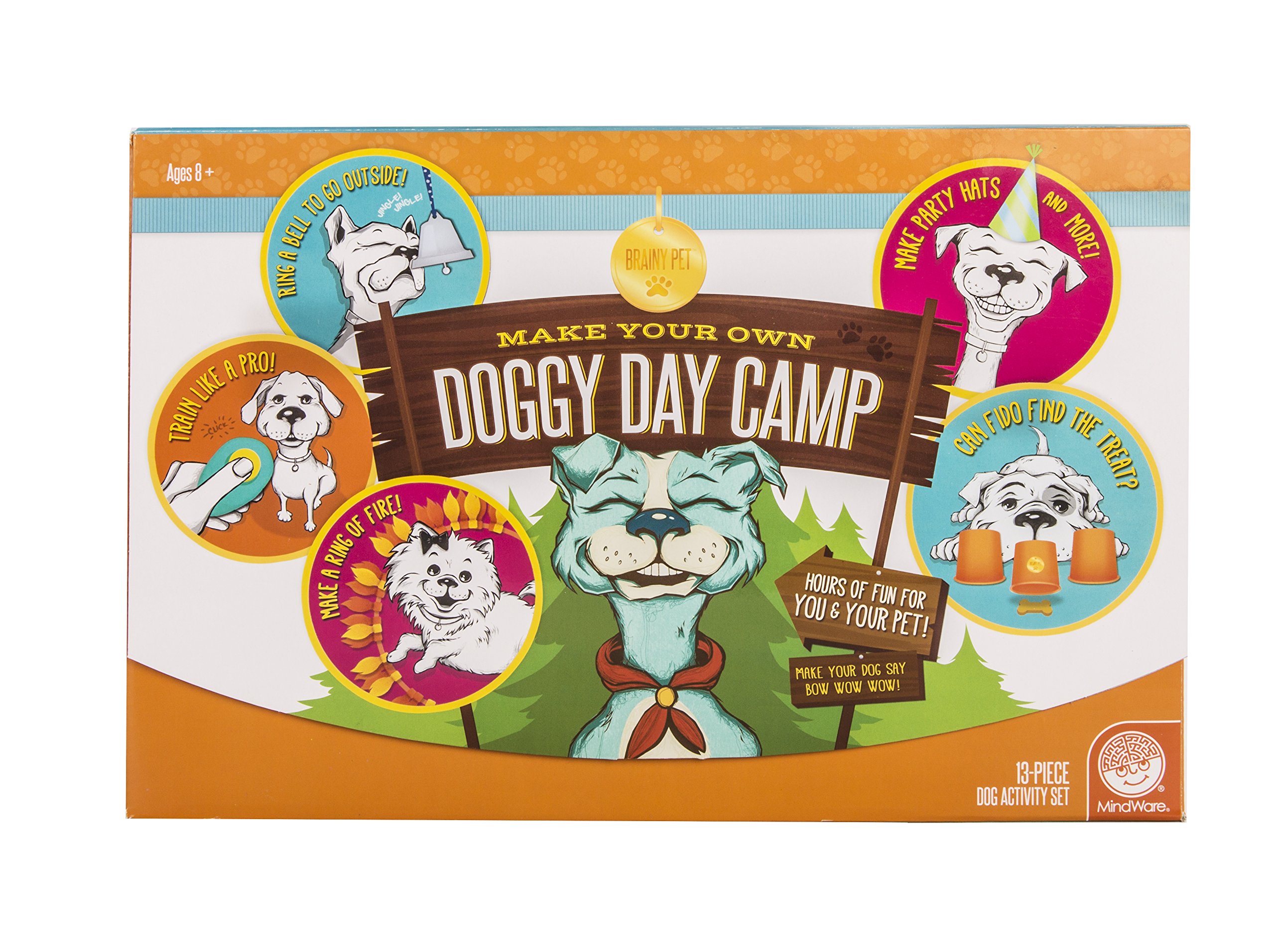 Foto 3 pulgar | Kit De Campamento Diurno Para Perros Mindware, Crea El Tuyo Con Una Guía De Entrenamiento - Venta Internacional.