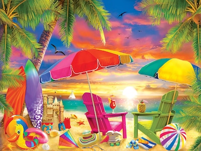 Foto 2 | Rompecabezas Masterpieces Seaside Afternoon, 300 Piezas - Venta Internacional.