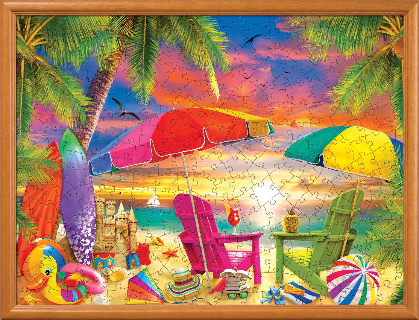 Foto 7 pulgar | Rompecabezas Masterpieces Seaside Afternoon, 300 Piezas - Venta Internacional.