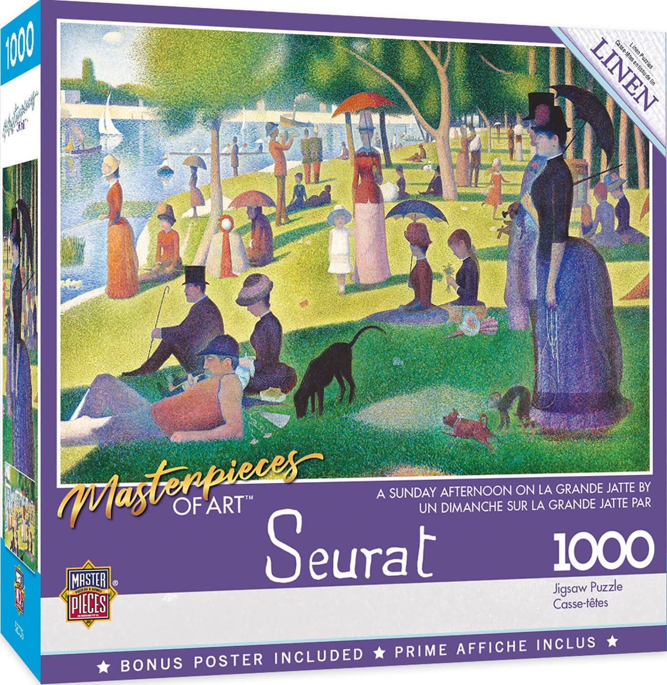 Foto 2 pulgar | Rompecabezas Masterpieces A Sunday On La Grande Jatte, 1000 Unidades - Venta Internacional.