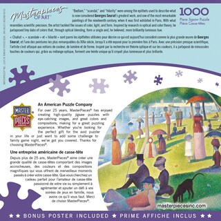 Foto 3 | Rompecabezas Masterpieces A Sunday On La Grande Jatte, 1000 Unidades - Venta Internacional.
