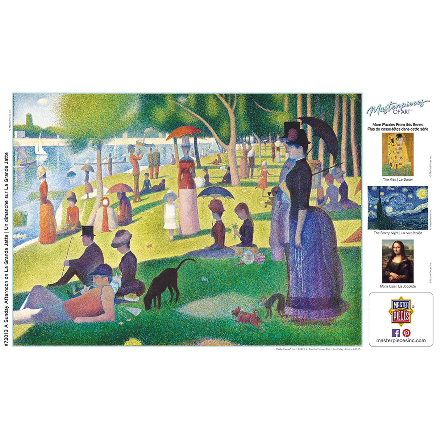 Foto 5 pulgar | Rompecabezas Masterpieces A Sunday On La Grande Jatte, 1000 Unidades - Venta Internacional.