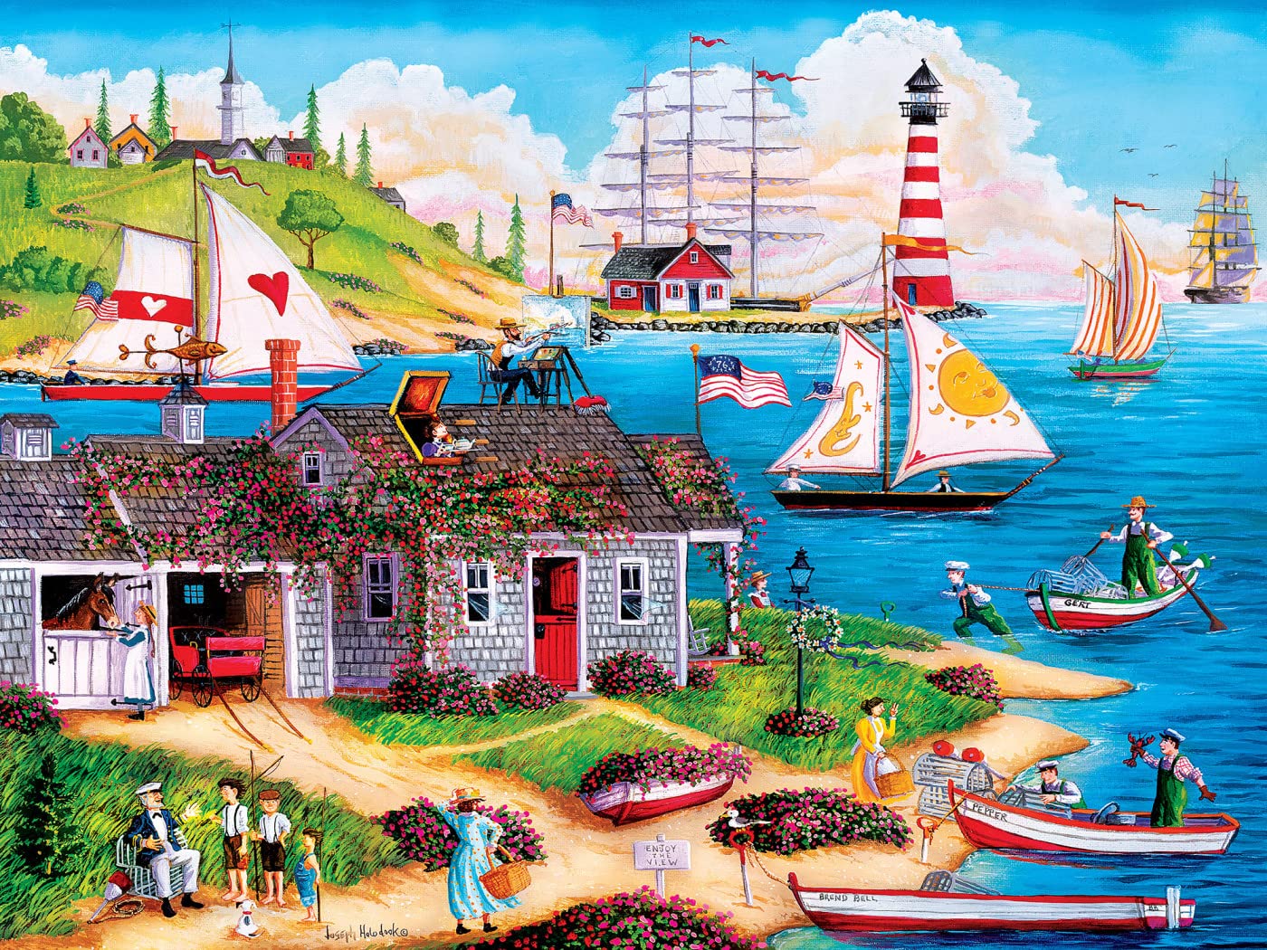 Foto 3 pulgar | Rompecabezas Masterpieces Painter's Point 300 Piezas - Venta Internacional