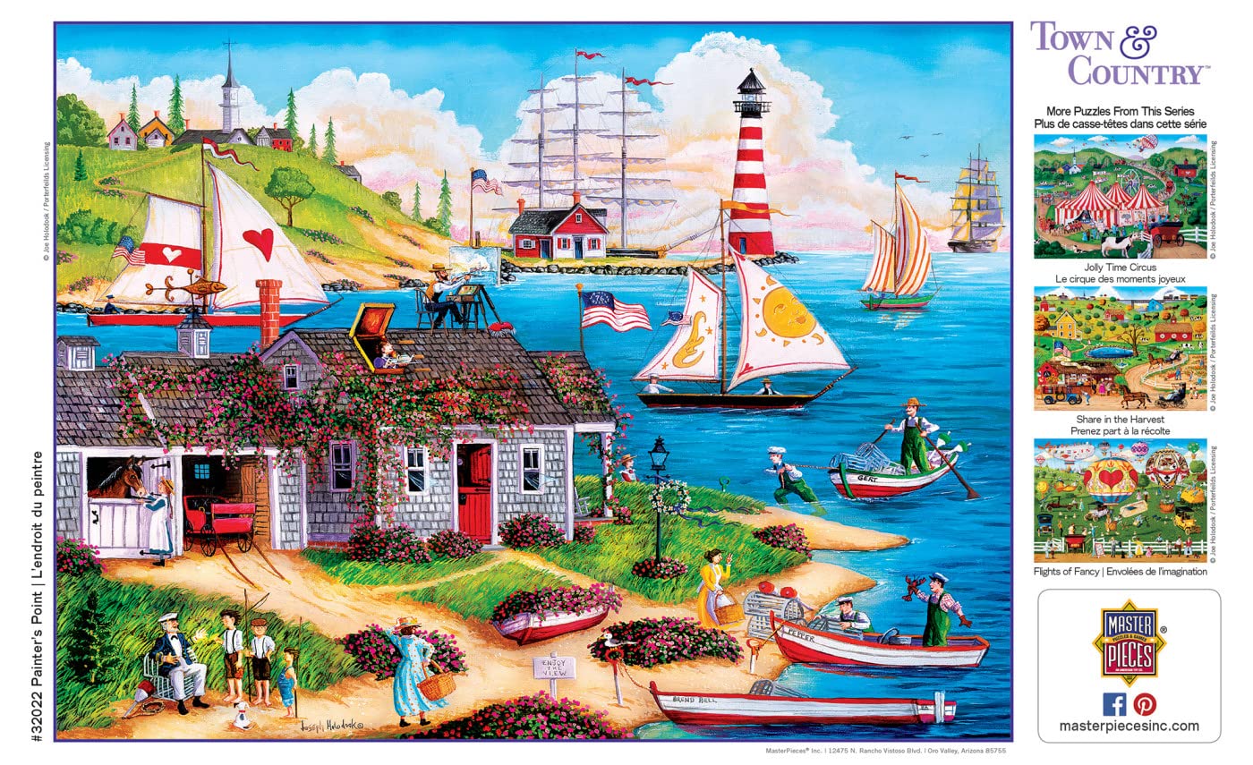 Foto 8 pulgar | Rompecabezas Masterpieces Painter's Point 300 Piezas - Venta Internacional