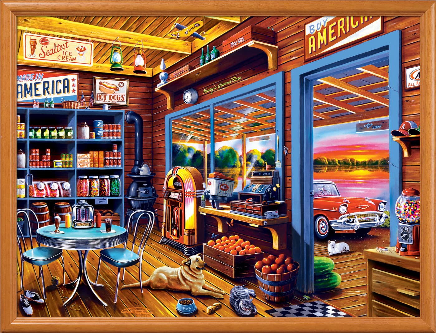 Foto 8 pulgar | Rompecabezas Masterpieces Henry's General Store 750 Piezas - Venta Internacional