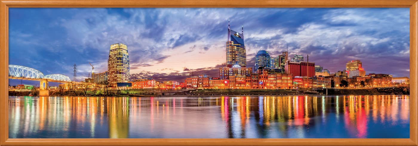 Foto 8 pulgar | Rompecabezas Masterpieces Nashville Skyline 1000 Piezas - Venta Internacional