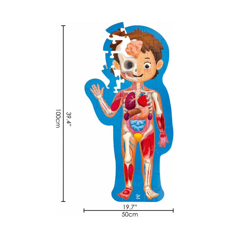 Foto 3 pulgar | Puzzle Con Forma De Cuerpo Humano, 60 Piezas, Educativo Para Mayores De 4 Años - Venta Internacional.