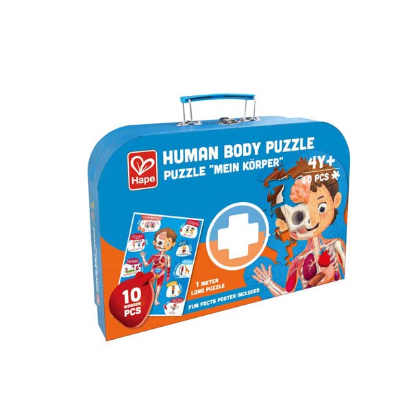 Foto 5 pulgar | Puzzle Con Forma De Cuerpo Humano, 60 Piezas, Educativo Para Mayores De 4 Años - Venta Internacional.