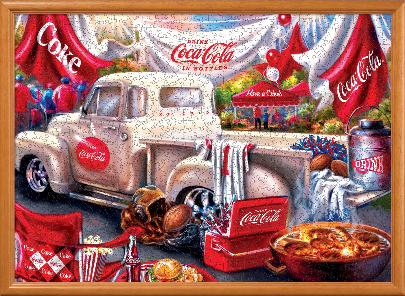 Foto 6 pulgar | Rompecabezas Masterpieces Coca-cola Tailgate 1000 Piezas - Venta Internacional.