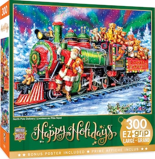 Foto 1 | Rompecabezas Masterpieces North Pole, Entrega 300 Piezas - Venta Internacional.