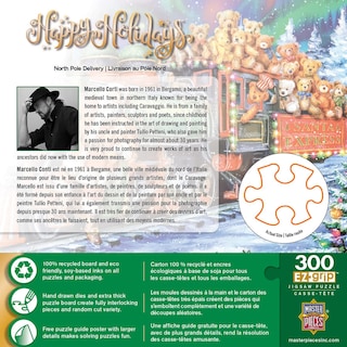 Foto 3 | Rompecabezas Masterpieces North Pole, Entrega 300 Piezas - Venta Internacional.