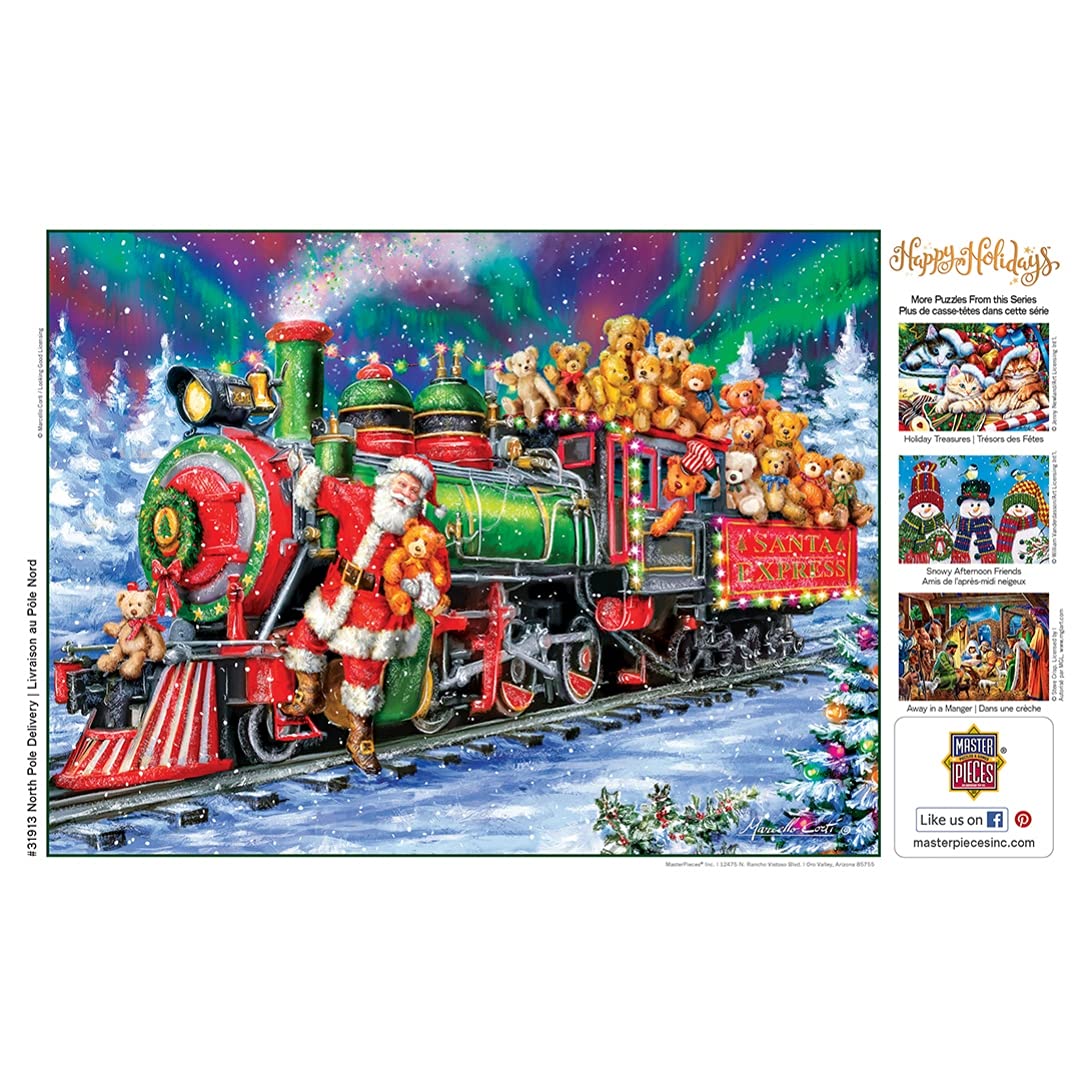 Foto 8 pulgar | Rompecabezas Masterpieces North Pole, Entrega 300 Piezas - Venta Internacional.