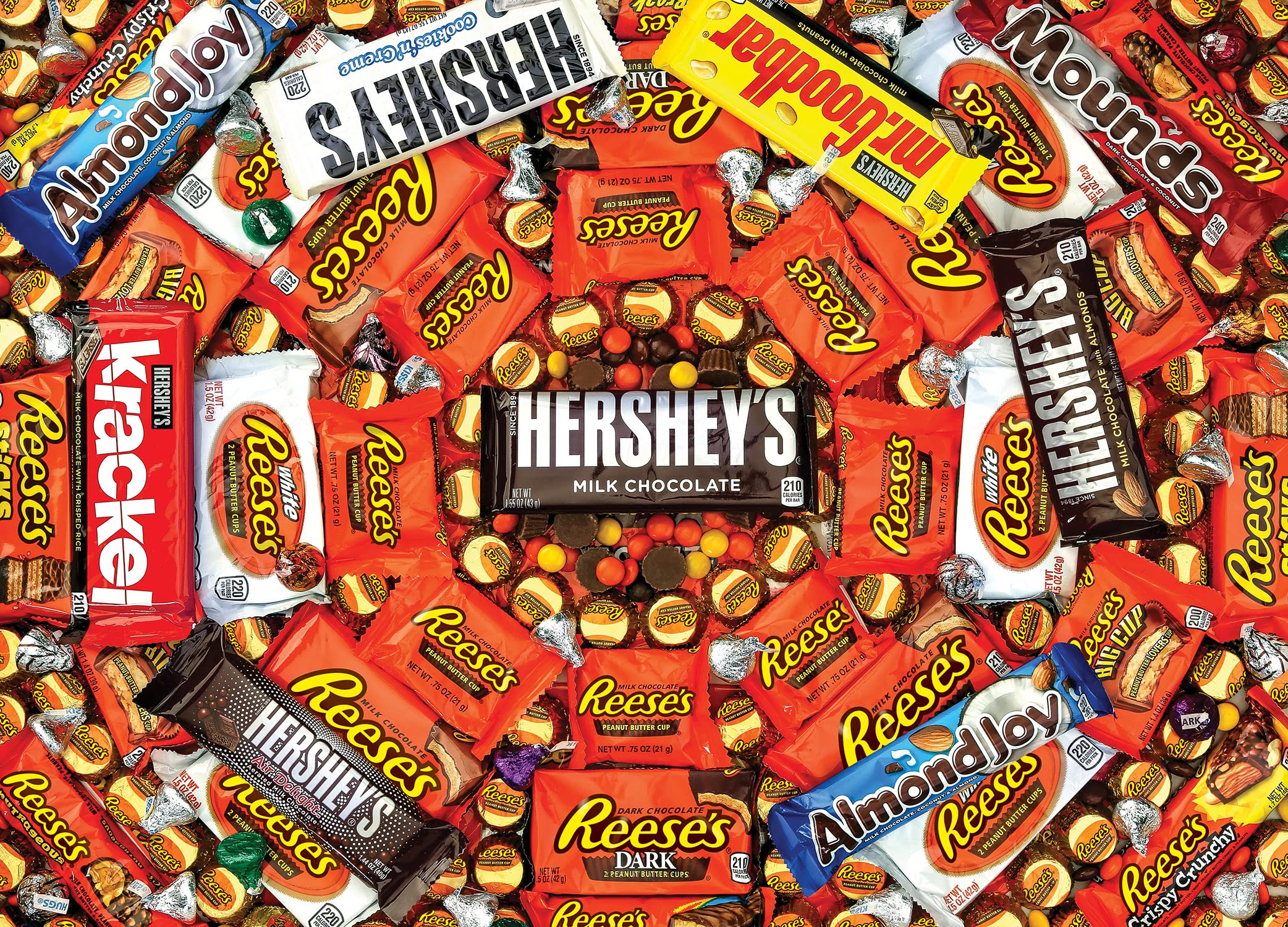 Foto 3 pulgar | Rompecabezas Masterpieces Hershey's Swirl 1000 Piezas - Venta Internacional.