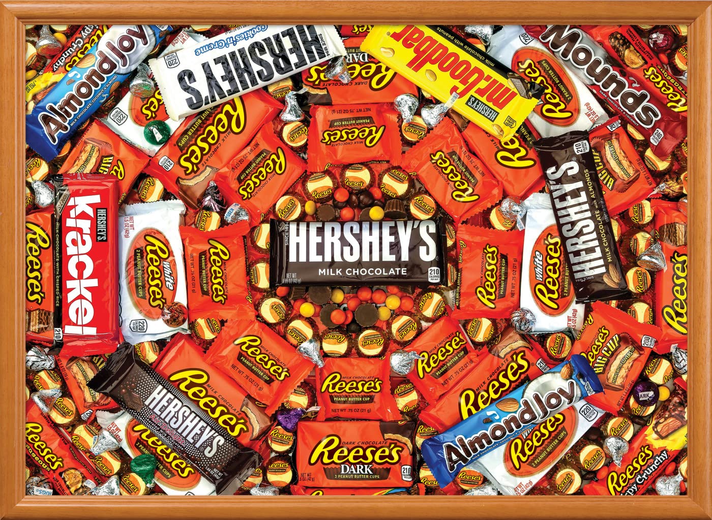 Foto 7 pulgar | Rompecabezas Masterpieces Hershey's Swirl 1000 Piezas - Venta Internacional.