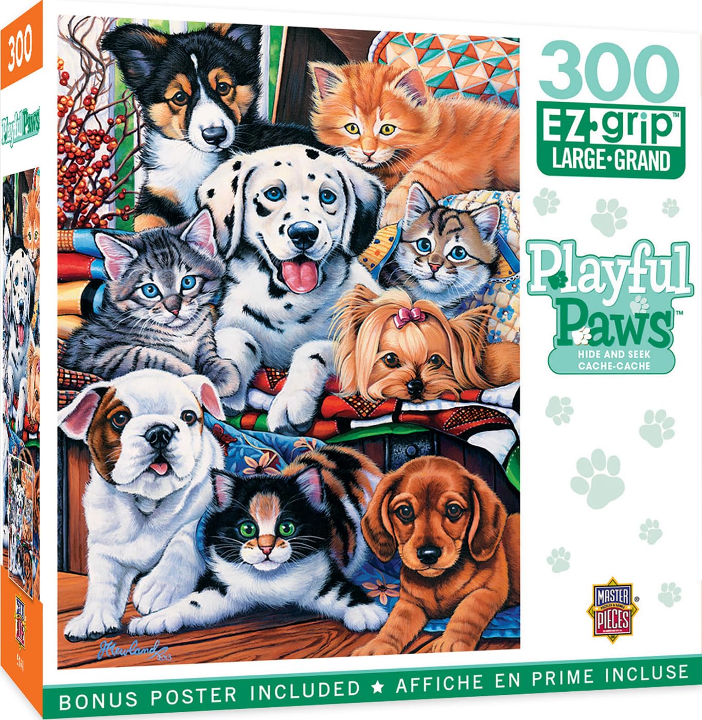 Foto 2 pulgar | Rompecabezas Masterpieces Hide And Seek 300 Piezas - Venta Internacional.