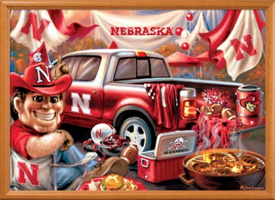 Foto 7 | Rompecabezas Masterpieces Ncaa Nebraska Cornhuskers 1000 Unidades - Venta Internacional.
