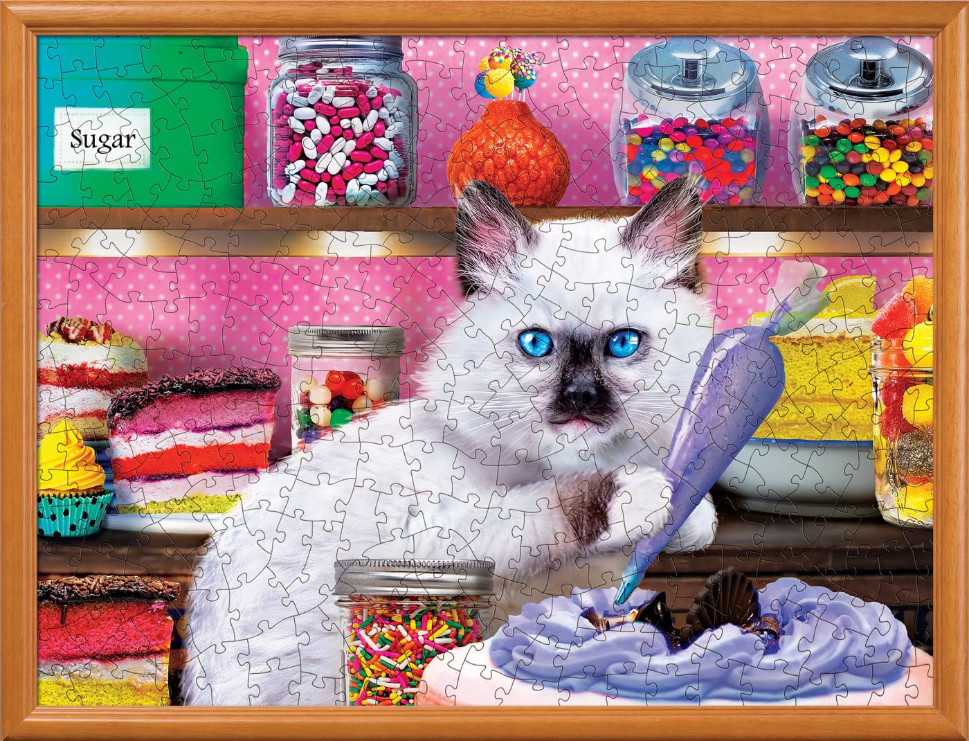 Foto 4 | Rompecabezas Masterpieces Kitten Cake Shop, 300 Piezas - Venta Internacional.