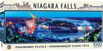 Foto 1 | Rompecabezas Masterpieces Panorámico De Las Cataratas Del Niágara, 1000 Piezas - Venta Internacional.