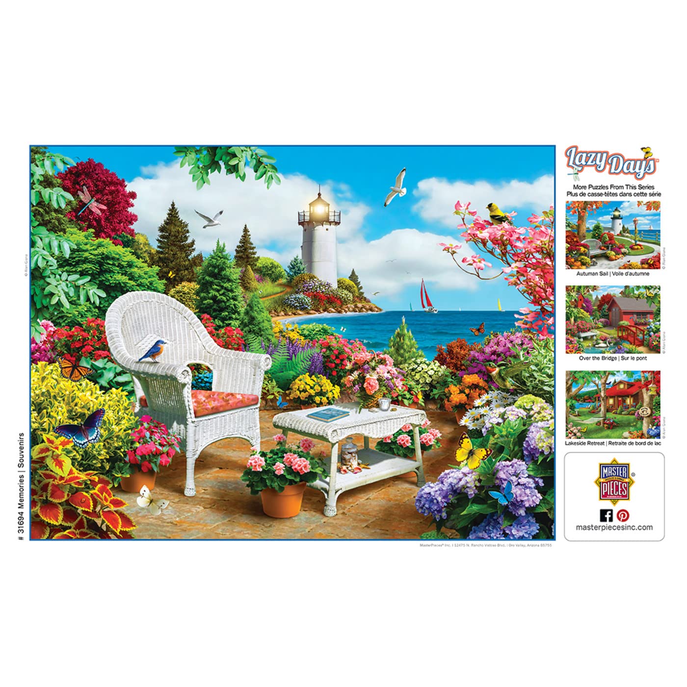 Foto 8 pulgar | Rompecabezas Masterpieces Memories 750 Piezas Para Adultos - Venta Internacional.